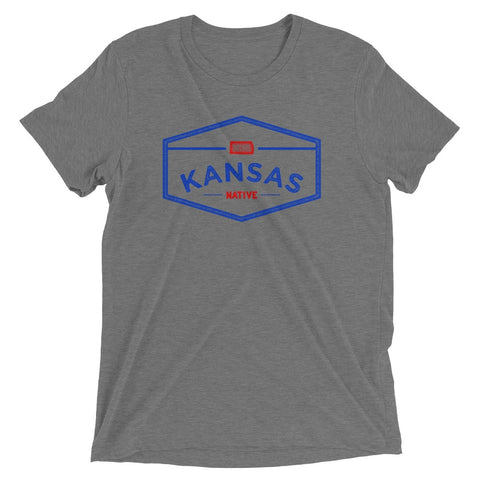 Kansas Native Vintage Short Sleeve T-Shirt