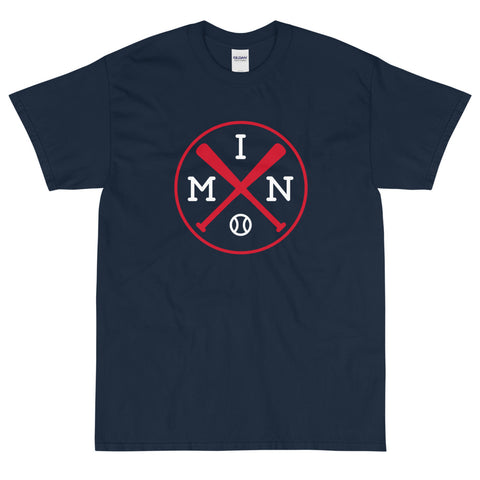 Minnesota Crossed Baseball Bats T-Shirt