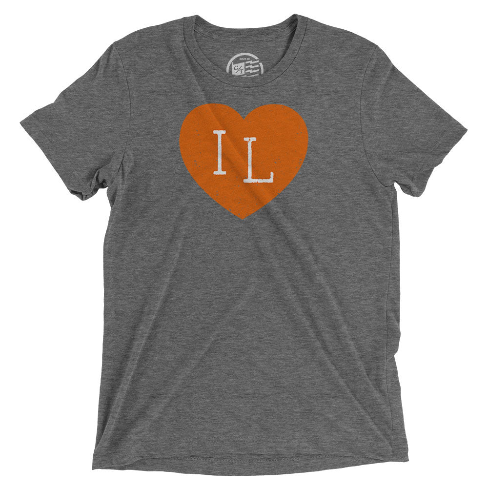 Illinois Heart T-Shirt - Citizen Threads Apparel Co. - 3