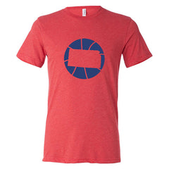 Kansas Basketball State T-Shirt - Citizen Threads Apparel Co. - 3