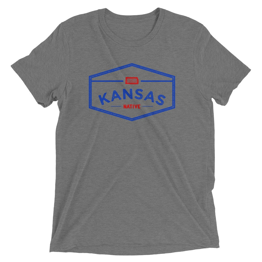 Kansas Native Vintage Short Sleeve T-Shirt