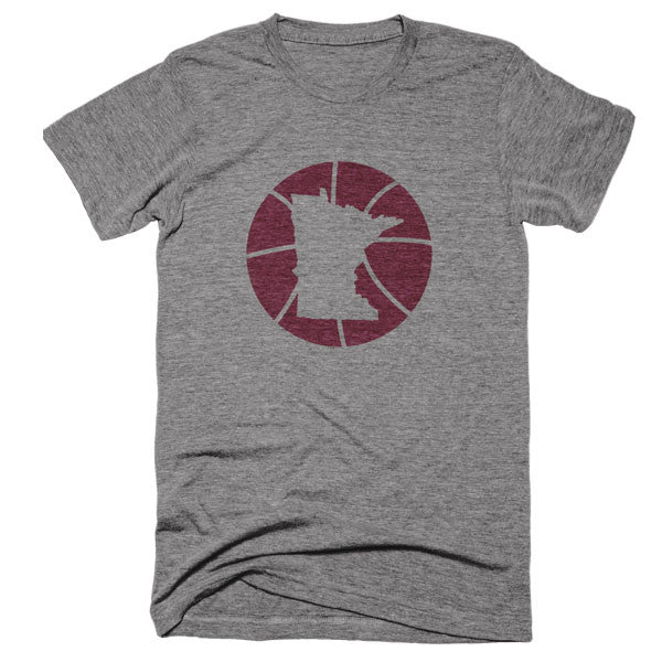 Minnesota Basketball State T-Shirt - Citizen Threads Apparel Co.