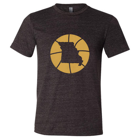 Missouri Basketball State T-Shirt - Citizen Threads Apparel Co. - 1