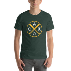 Oakland Crossed Baseball Bats T-Shirt