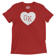 Oklahoma Heart T-Shirt - Citizen Threads Apparel Co. - 1