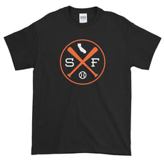San Francisco Crossed Baseball Bats T-Shirt