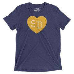 San Diego Heart T-Shirt - Citizen Threads Apparel Co. - 2