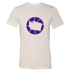 Washington Basketball State T-Shirt - Citizen Threads Apparel Co. - 1