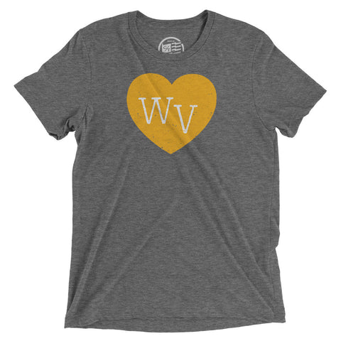 West Virginia Heart T-Shirt - Citizen Threads Apparel Co. - 1