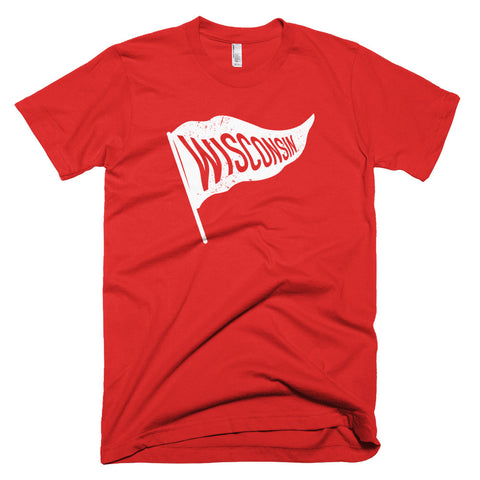 Wisconsin Vintage State Flag T-Shirt - Citizen Threads Apparel Co. - 1