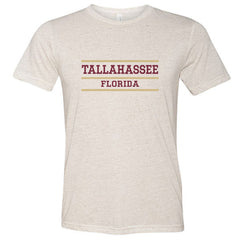 Tallahassee Florida Tri-blend T-shirt - Citizen Threads Apparel Co. - 1