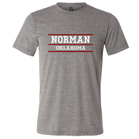 Norman Oklahoma Tri-blend T-shirt - Citizen Threads Apparel Co.