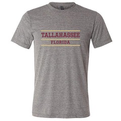 Tallahassee Florida Tri-blend T-shirt - Citizen Threads Apparel Co. - 2
