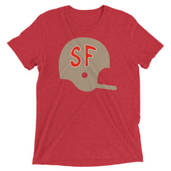 SF Football Helmet T-Shirt