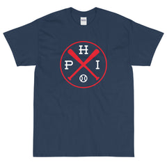Philadelphia Crossed Baseball Bats T-Shirt