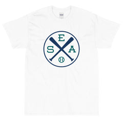 Seattle Crossed Baseball Bats T-Shirt