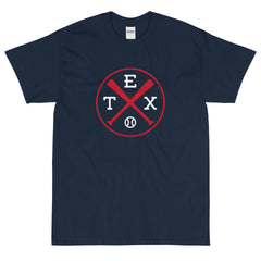 Texas Crossed Baseball Bats T-Shirt