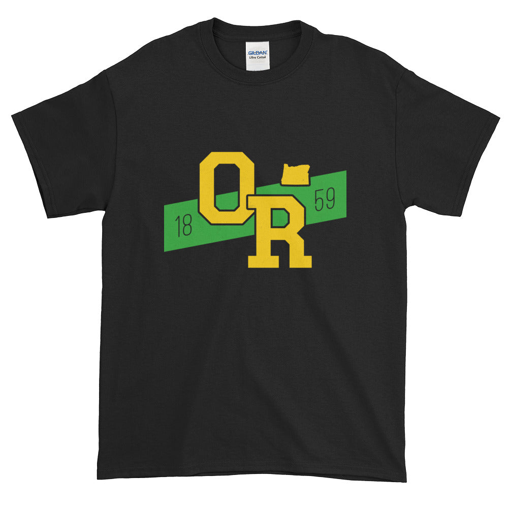 Oregon 1859 Stripe Vintage T-Shirt