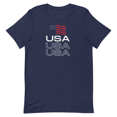 USA USA USA Short-Sleeve Unisex T-Shirt